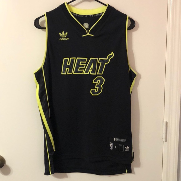 adidas Tops - Miami Heat Wade Jersey